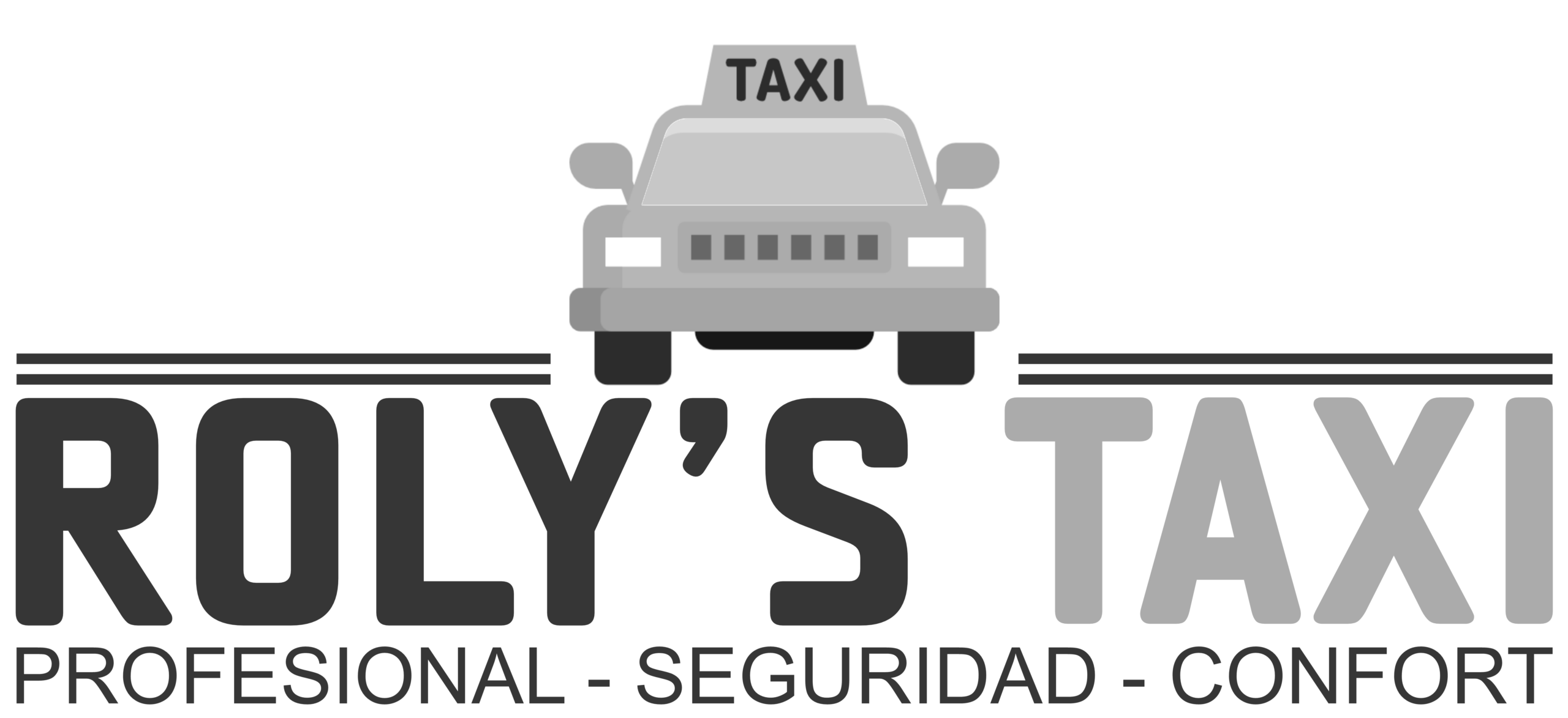 Rolys Taxis Logo Black & White